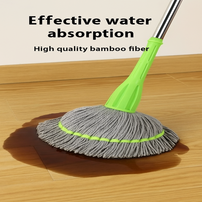 Self-twisting Water Rotating Mop